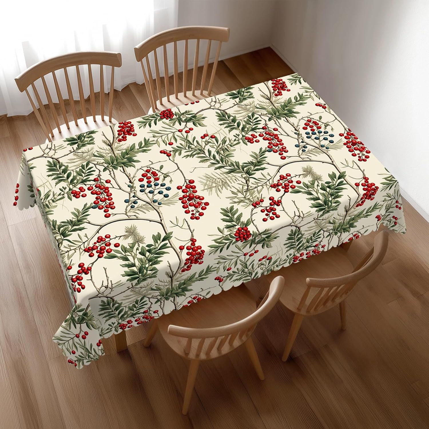 Home Textiles Premium - Toalha de Mesa de Natal com