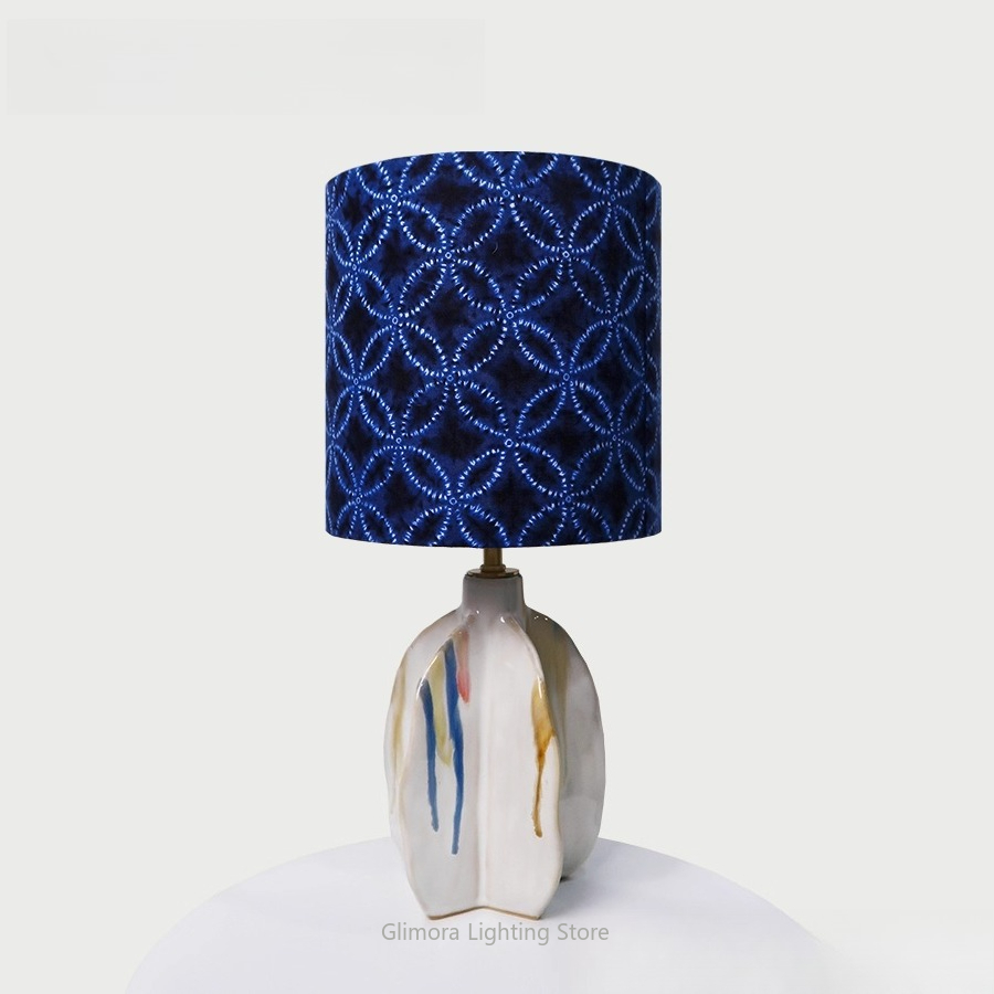 Home Textiles Importers In Usa - Candeeiro de mesa em tecido Liberty: