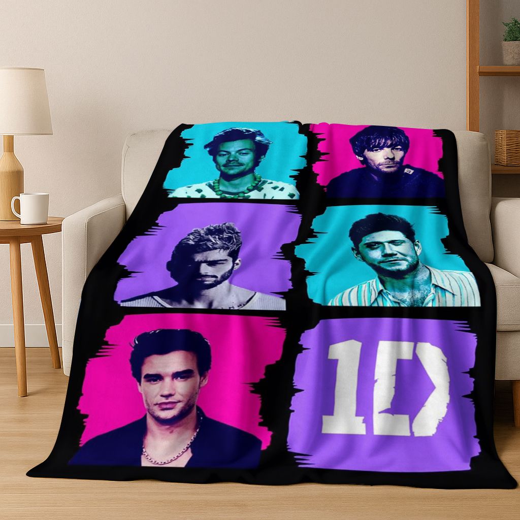 Home Textiles Direct - Cobertor de flanela combinatio 3d 1d