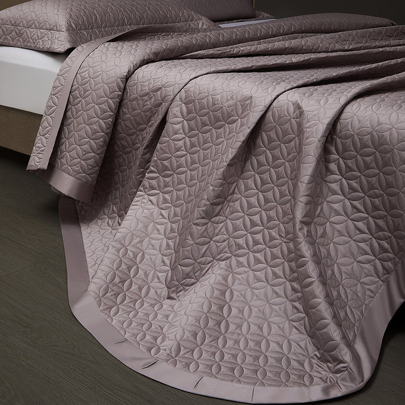 Home Textiles Premium - Conjunto de Colcha Acolchoada de Algodão