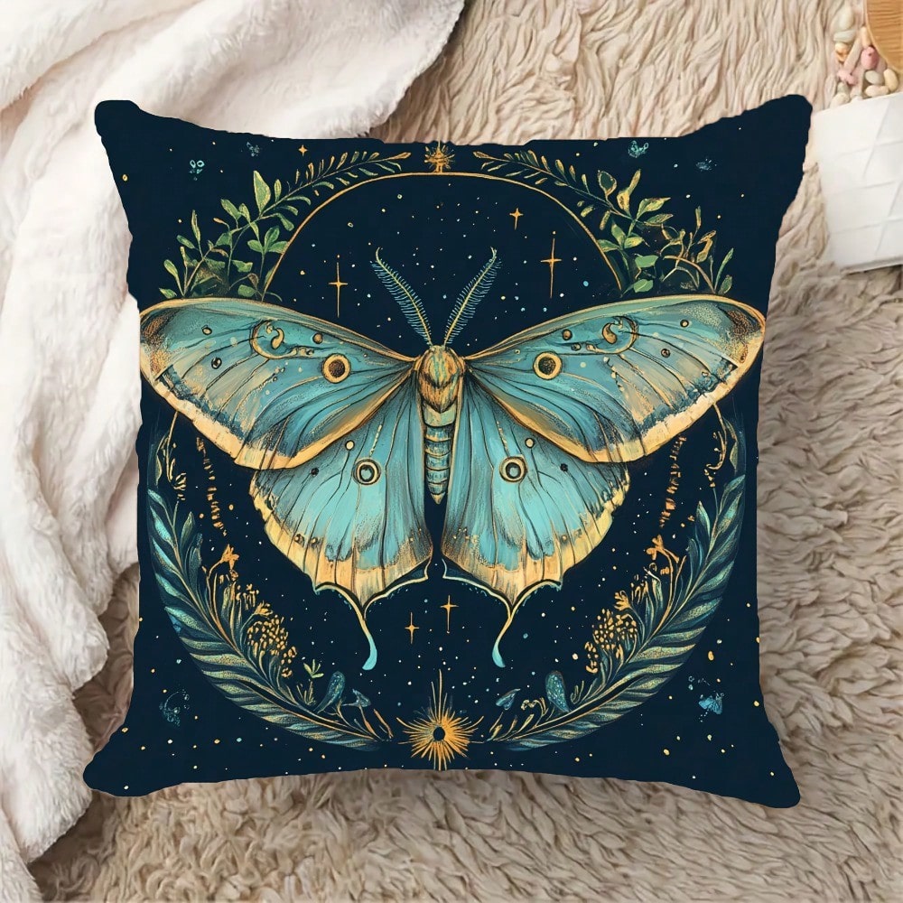 1 peça de capa de almofada boê - Pillow Insert 18X18 avaliação e preço