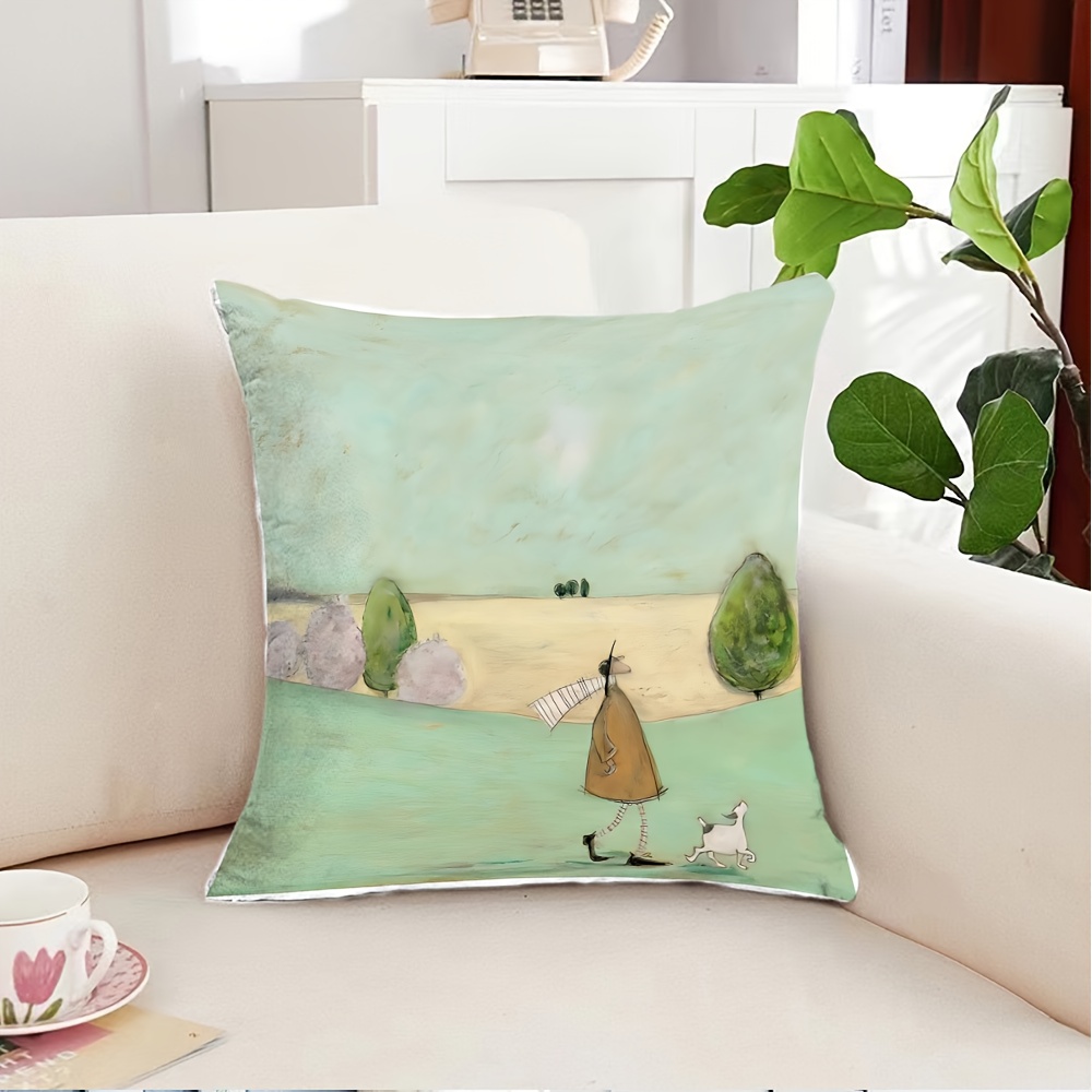 1 peça de Capa de Almofada Est - Pillow Insert 18X18 avaliação e preço