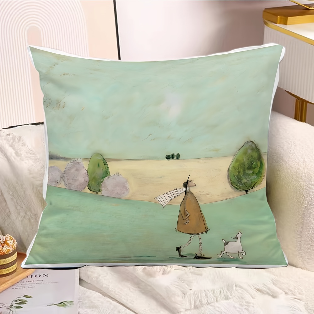 1 peça de Capa de Almofada Est - Pillow Insert 18X18 avaliação e preço