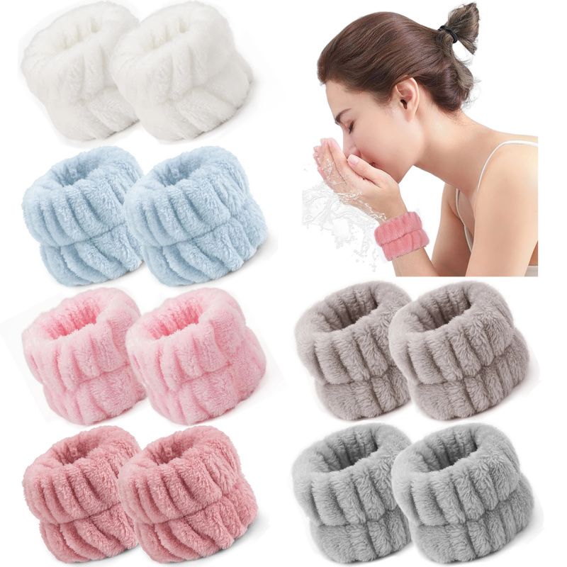2 pçs reutilizável spa pulso w - Home Textiles Face Towel avaliação e preço