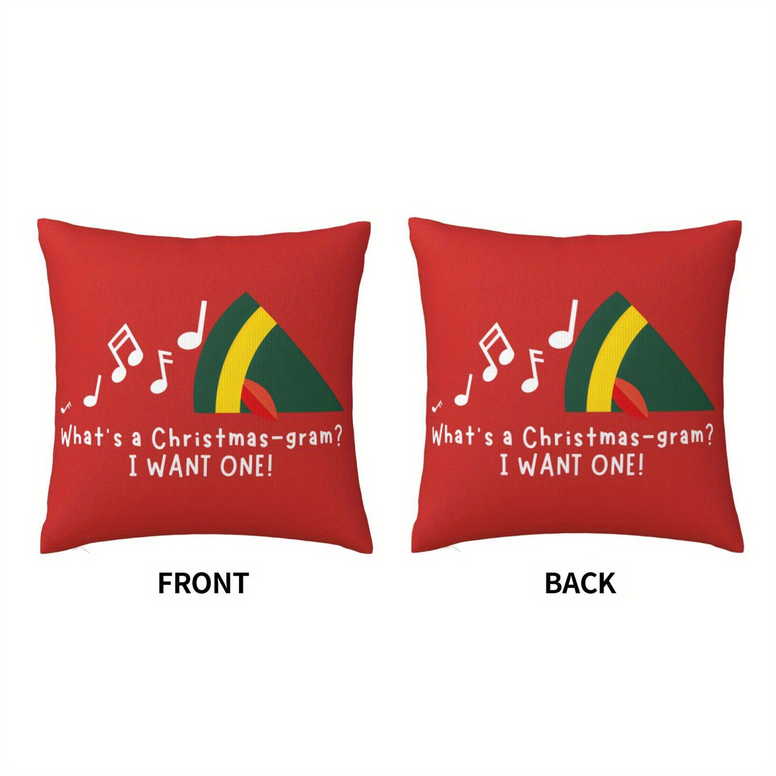 1 capa de almofada de Natal -  - Pillow Insert 18X18 avaliação e preço